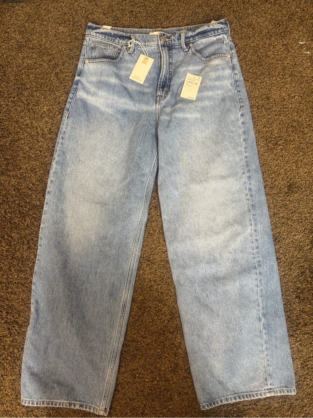 Good American Good Standard Baggy Jeans